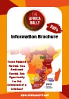 Africa Rally InfoGraphic Poster 2024 - Two Routes