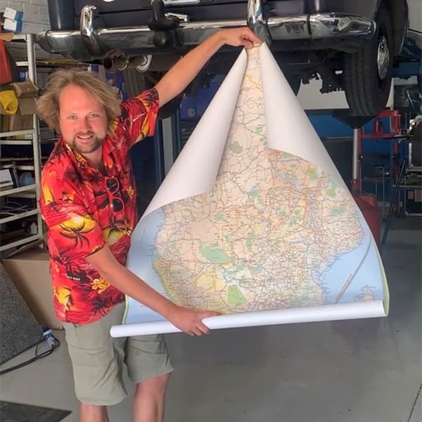 Holding map