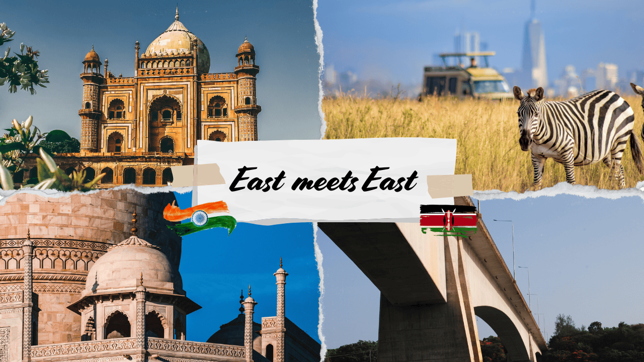 East meets East, from India to Kenya.