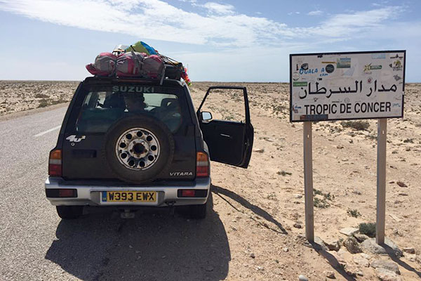 Plymouth to Dakar - Tropic of Cancer